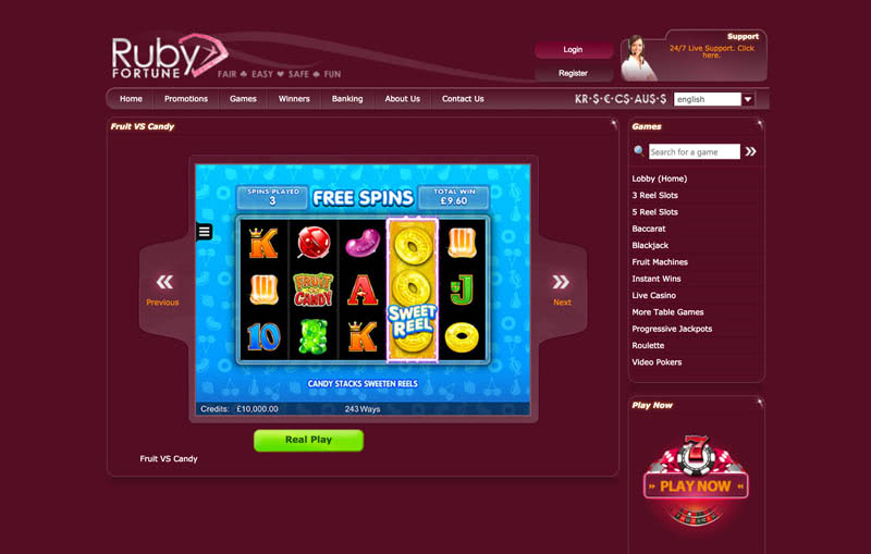 Ruby slots free spins july 2020